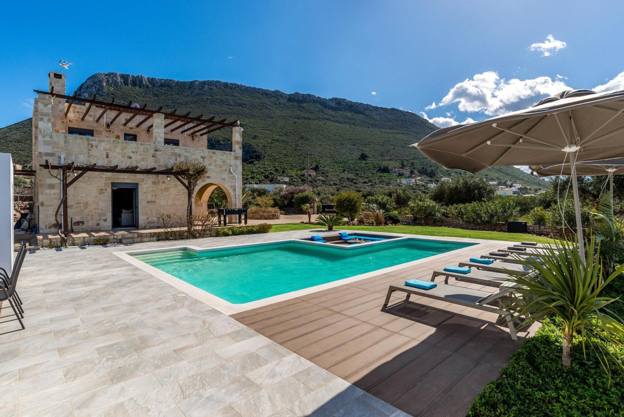 Villa Gloria Seaview - Luxury&Family Kokkino Chorio Esterno foto