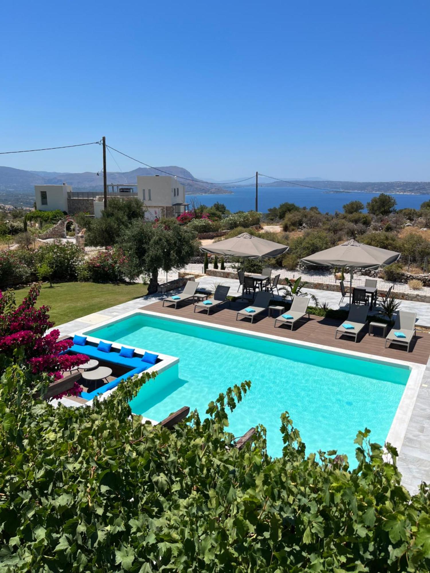 Villa Gloria Seaview - Luxury&Family Kokkino Chorio Esterno foto